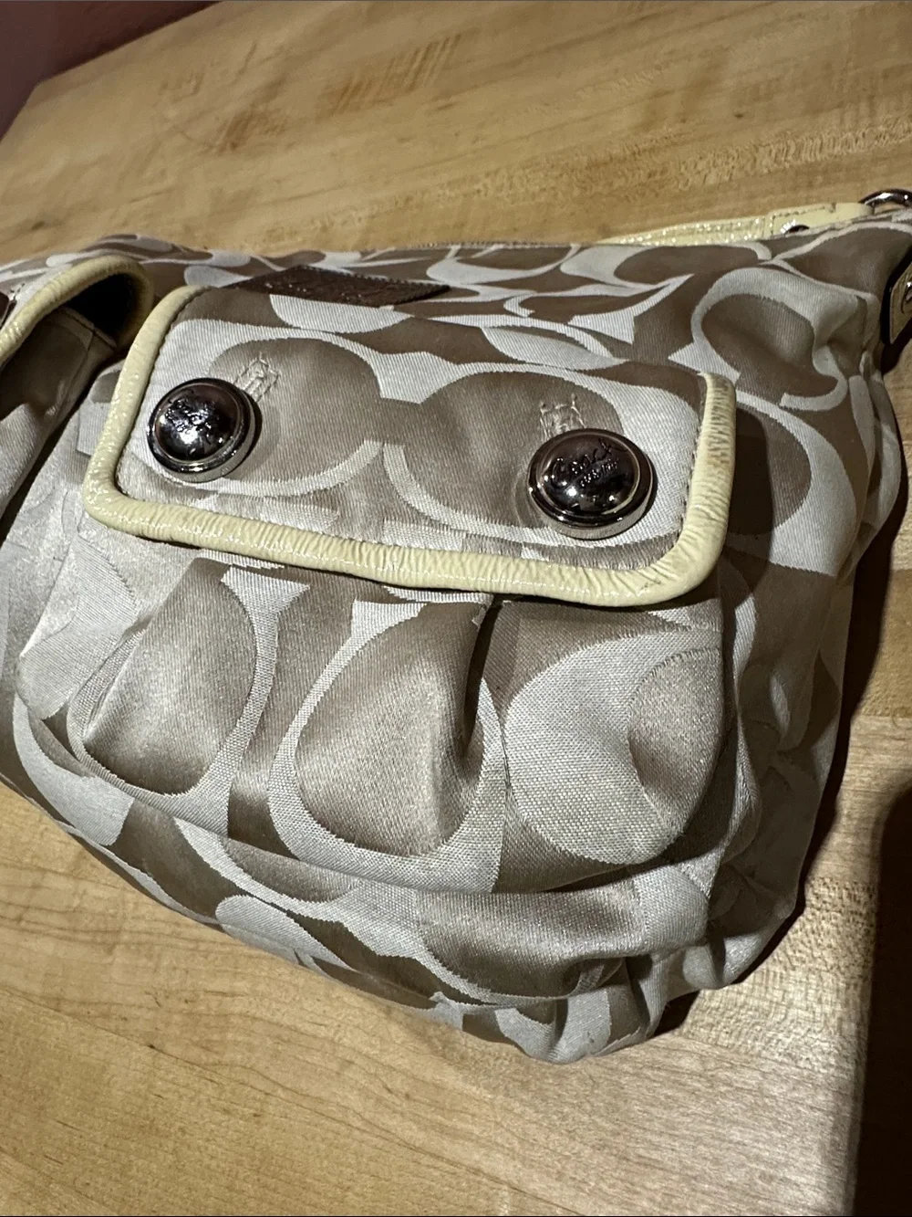 Coach Poppy Messenger Bag [mint condition]